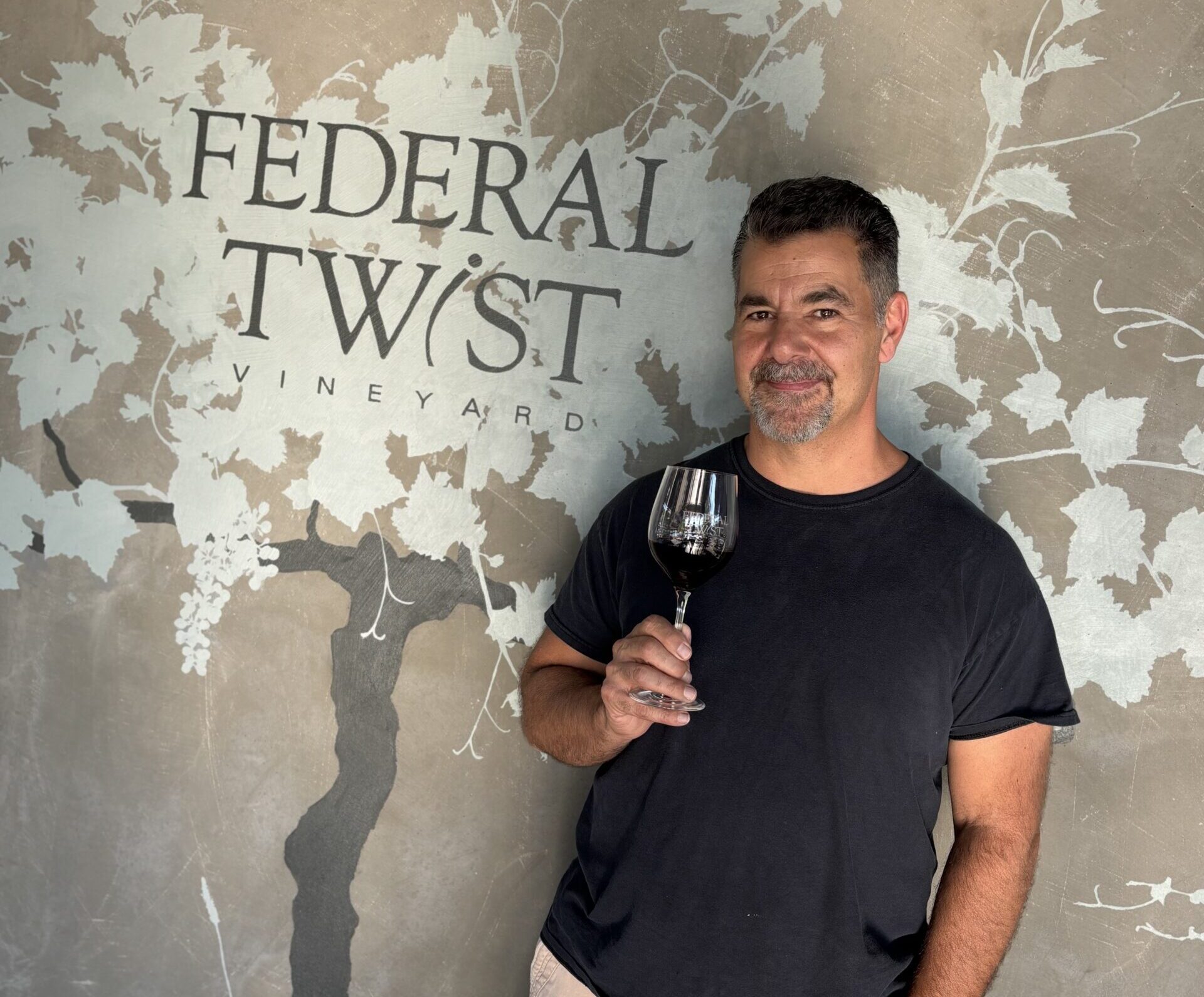 The Federal Twist Vineyard in Stockton, New Jersey