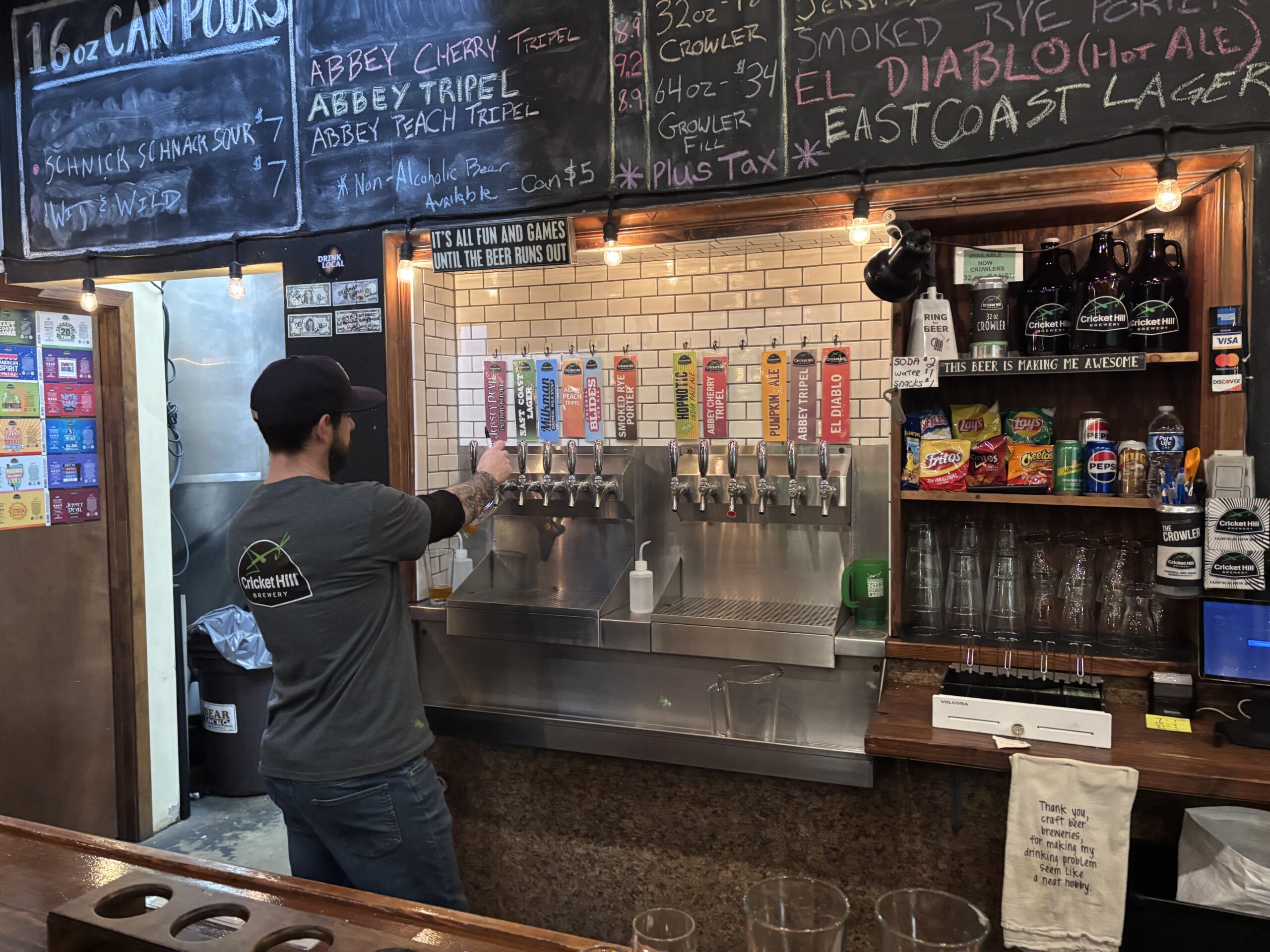 Cricket Hill Brewery: An Unexpected Surprise